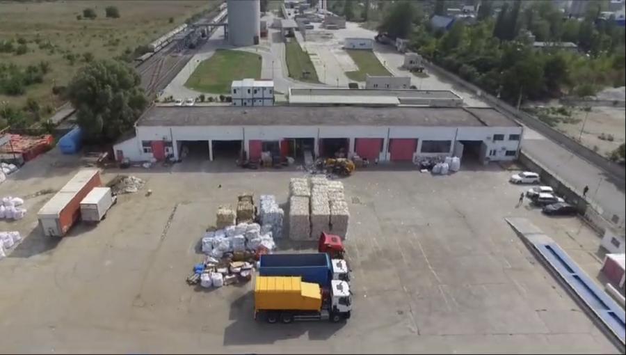 Platforma industriala, 7000 mp teren asfaltat + 1000 mp Hala si Birou