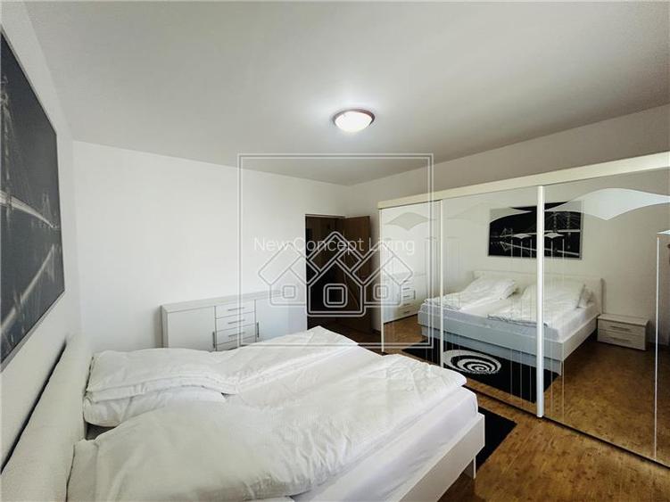 Ap spatios, 3 camere, 2 balcoane, loc de parcare , etaj 1 - Turnisor - 12
