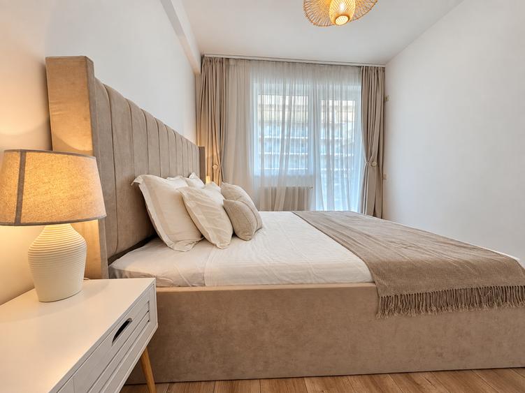 Apartament cu 2 bai si amenajare speciala, aproape de plaja