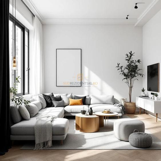Apartament cu 3 camere, decomandat, modern, bloc nou - 0 comision!