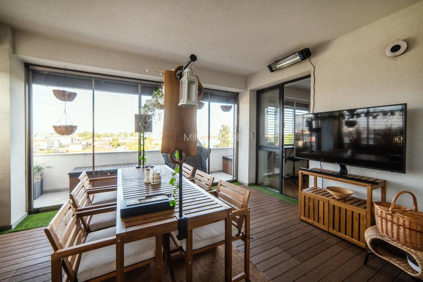 Penthouse cu terasă de 31 mp | 3 camere | Parcare subterană | Braytim – Giroc - 6