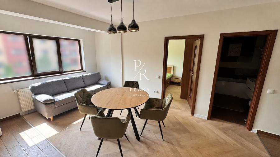 Ap de inchiriat, 3 camere, 56 mp, parcare, etaj 1, zona Stejarului!