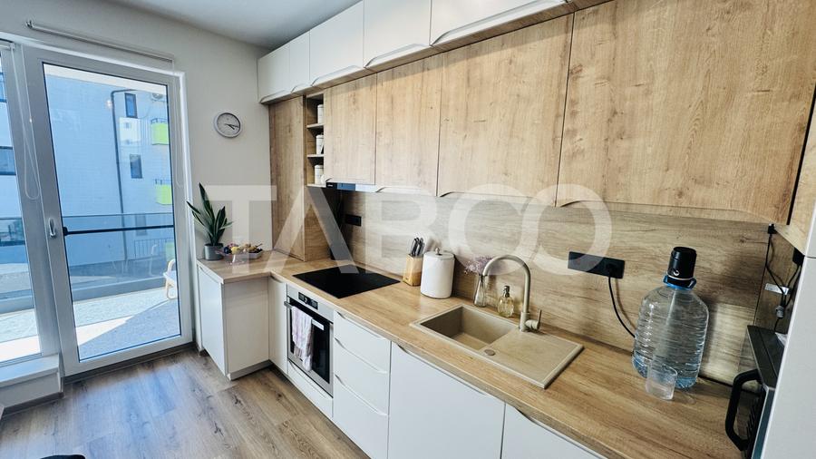 Apartament modern 3 camere 2 balcoane 2 locuri de parcare 66m Selimbar
