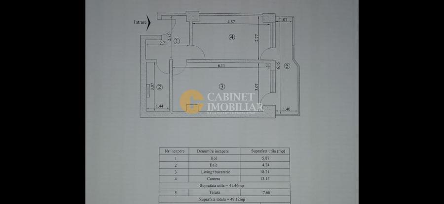 Mutare Imediată! Apartament modern 2 camere, INTABULAT – Royal Town, Copou
