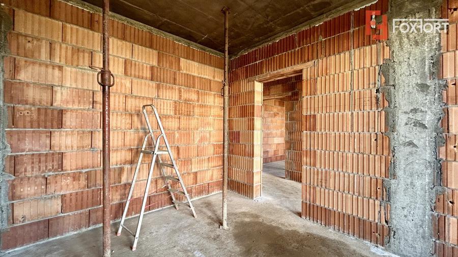 Duplex 4 camere pe parter + perete dublu despartitor - Sanandrei