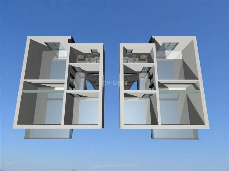 Case tip duplex de vanzare | Valea Adanca 5 drumuri | 140mp utili - 8