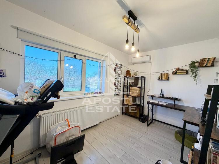 Jumatate de Duplex de vanzare, panouri solare, 95 mpu, Sanandrei - 14