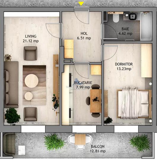 Apartamente 2 camere \ decomandate \ Sibiu