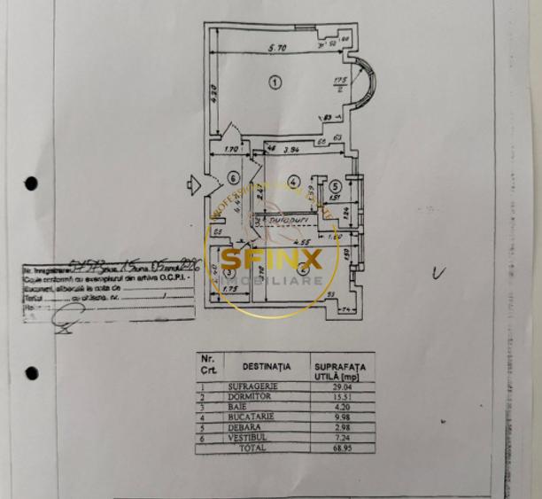 Fully Renovated 1-Bedroom Apartment | Burebista Boulevard/ Alba Iulia Square