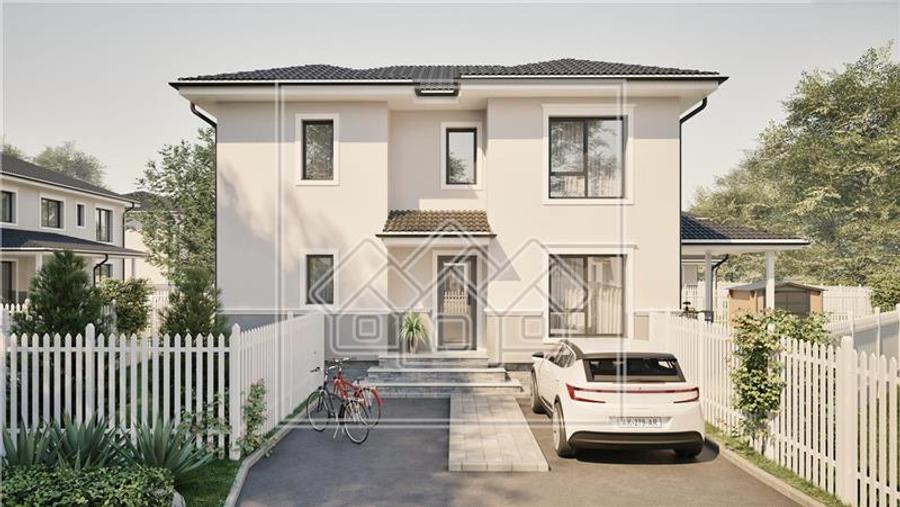 Casa individuala cu 5 camere, teren 469 mp - Allegra Residence
