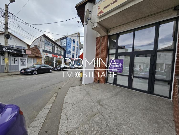 Închiriere spațiu comercial stradal, parter, zona Pieței 9 Mai