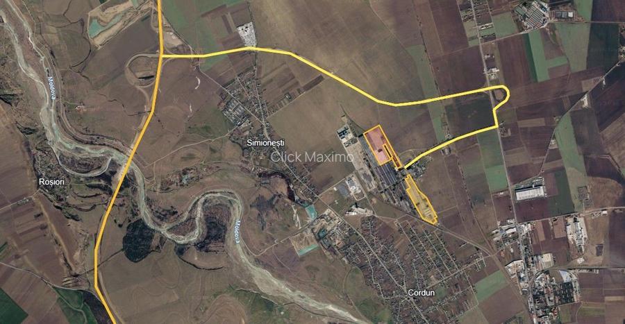 Hală Industrială 16.697 mp, intravilan, H 16 m, Cale Ferată, langa A7 - 3