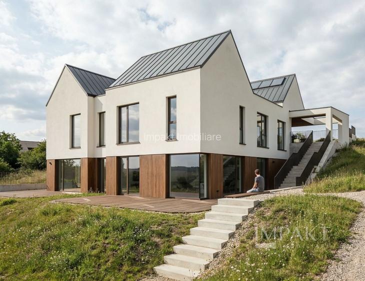 Casa tip duplex, 5 camere, teren 410 mp, panorama spectaculoasa - 3