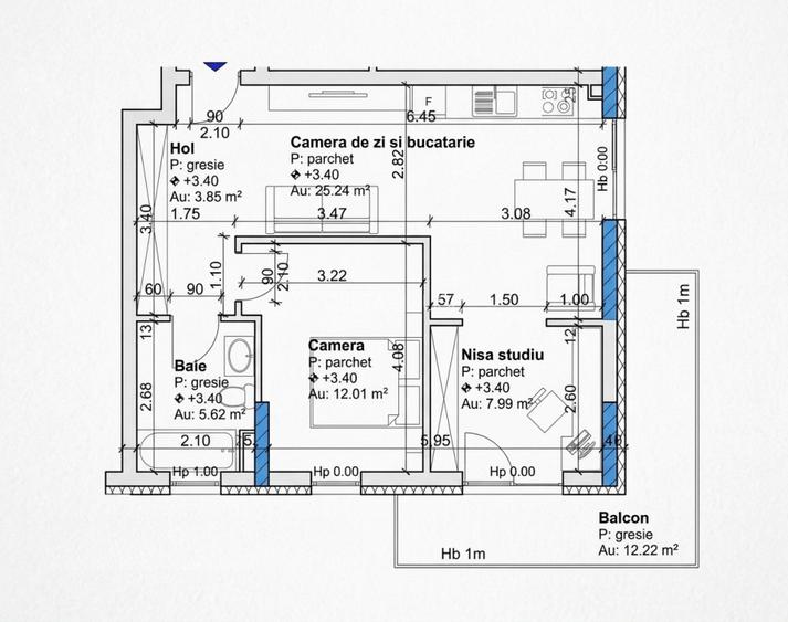 Oportunitate! Apartament 3 Camere 55 mp, etaj 1, mobilat, utilat, Dionisie Roman - 6