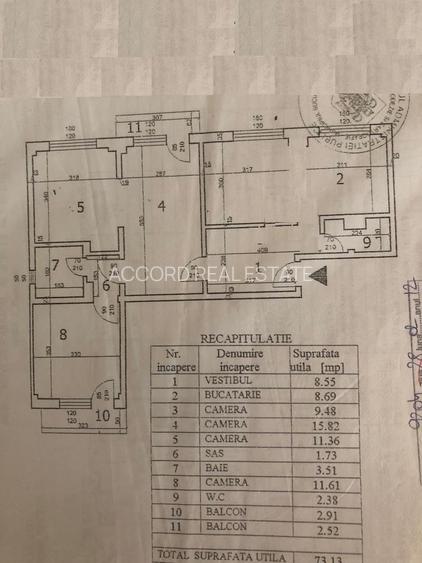 Metrou Aurel Vlaicu, 2 camere + birou, total 98mp - 13