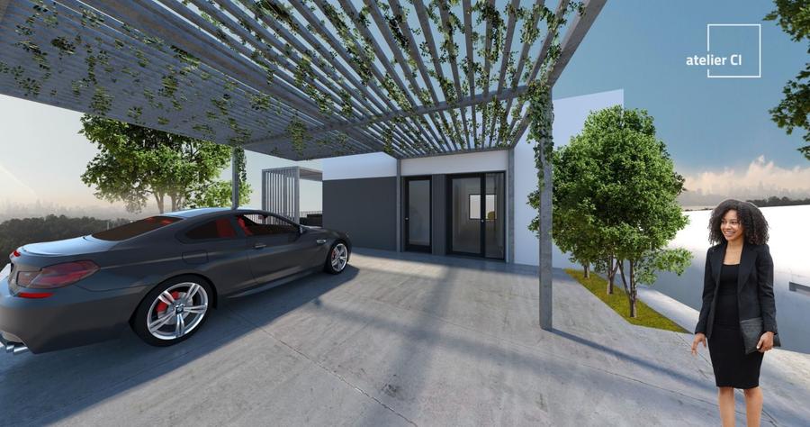 Vilă nouă design mediteranean, proiect deosebit și panoramă- 285.000 E