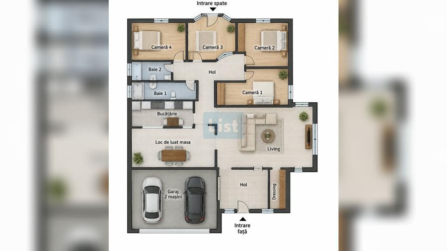 CASĂ INDIVIDUALĂ 500 MP UTILI P+M DE VÂNZARE SÂNMARTIN, BIHOR