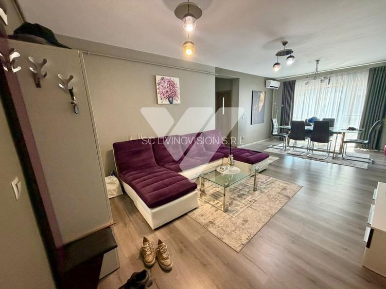 Apartament modern 2 camere 60 mp, parcare zona Euroil Arhitectilor