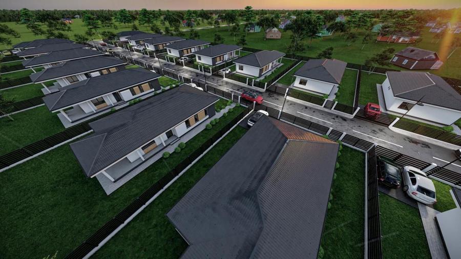 Casa individuala, plan parter, 108 mp
