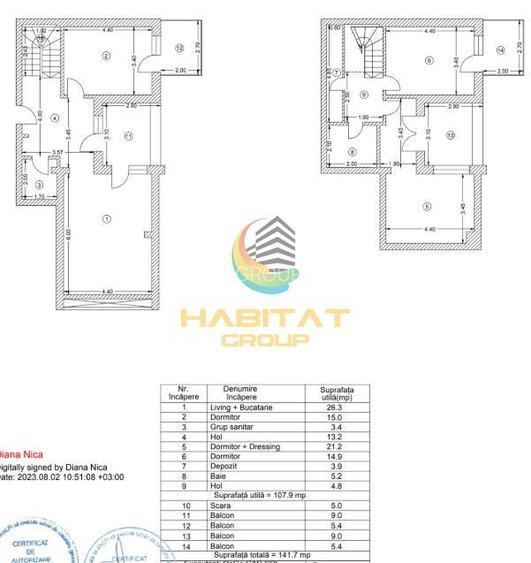 Apartament 4 camere tip Duplex la 10 minute de metrou - 2