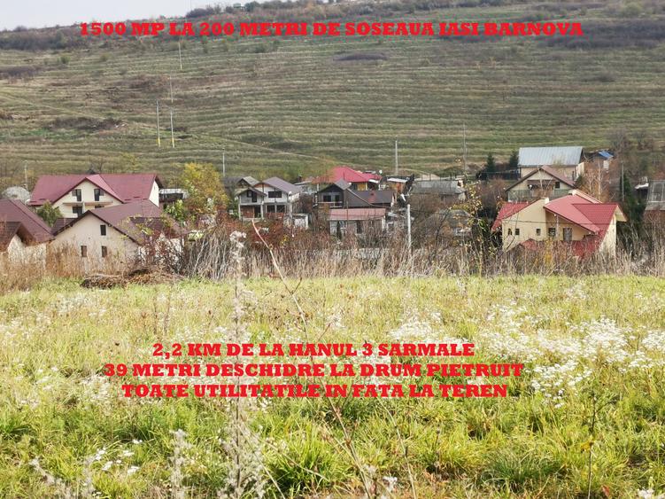 Bucium ,panorama superba ,1550 mp ,full ,2,2 km de la Hanul 3 Sarmale