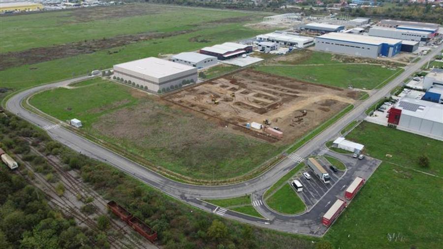 Hala industriala noua în parcul industrial II - H 12 metri
