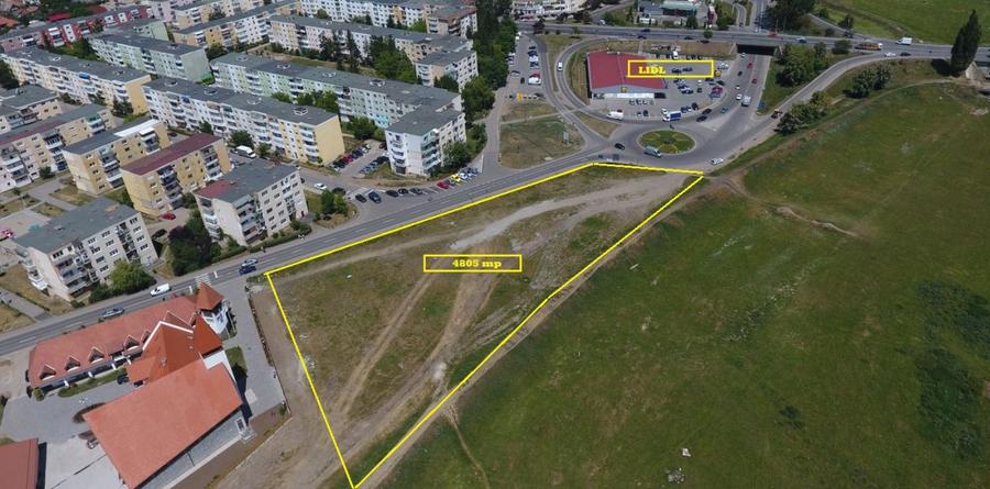 Proprietar vand teren intravilan  Sf.Gheorghe – 4.805 mp