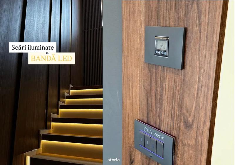 Casă individuală smart,ESQ Village 3,model nou 145mpU,4 băi,2 balcoane