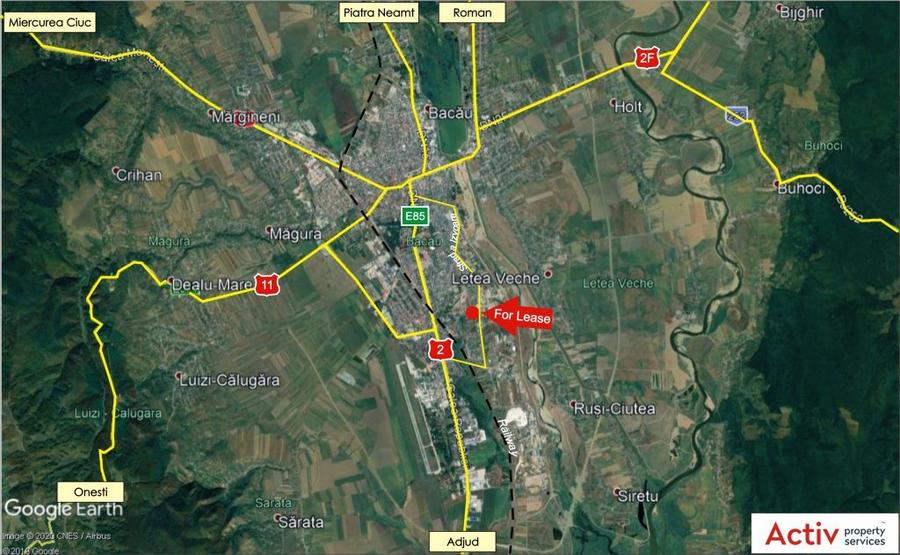 INCHIRIERE SPATII INDUSTRIALE - INCITY BACAU