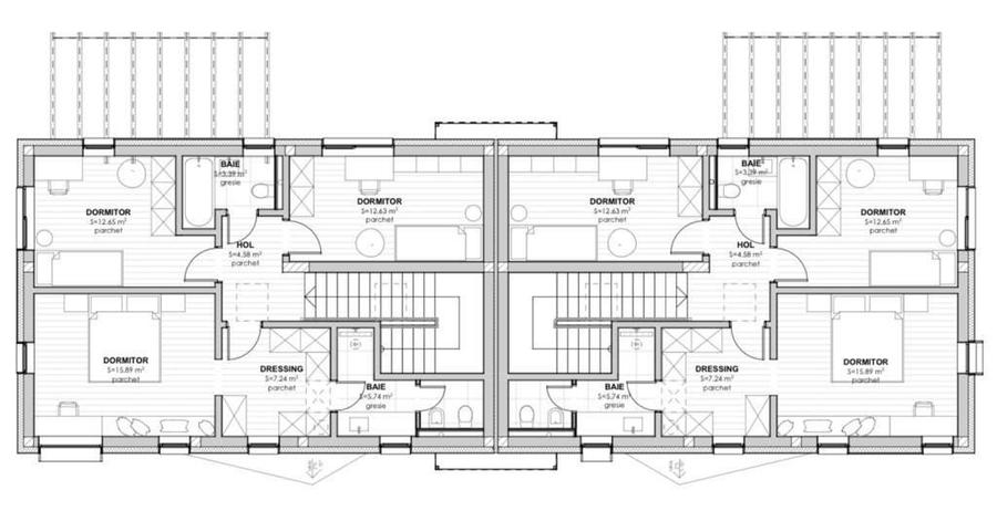 Duplex, PF, 129 mp, 280 teren, zona Terra