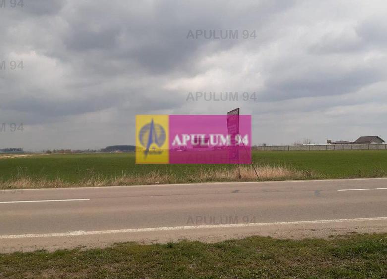 Teren Intravilan cu front stradal la un Drum Principal langa București