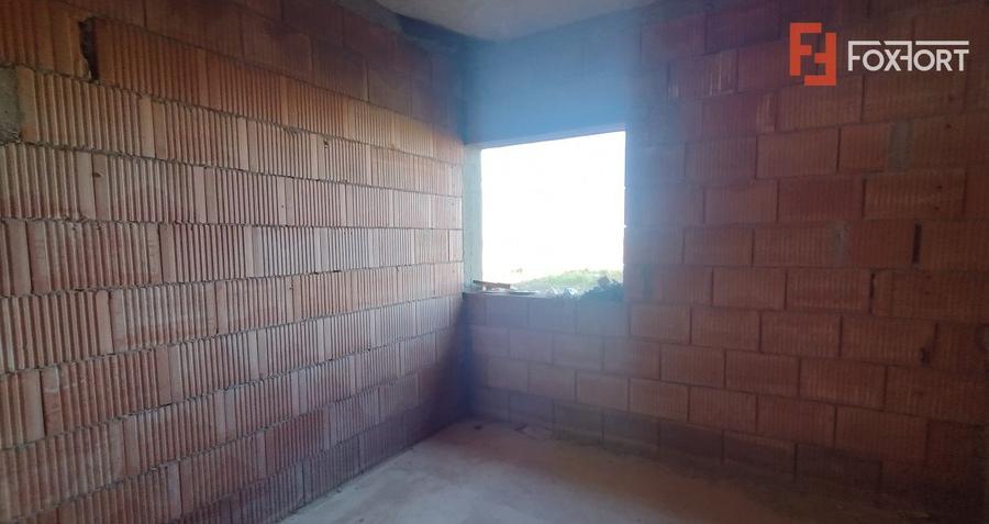 Casa individula la ROSU, 4 camere - Becicherecu Mic, teren 499 mp