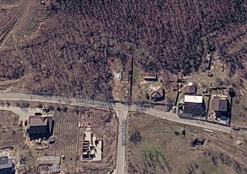 PF Vând teren intravilan 608 m2 la 20 min de centrul municipiului Iași