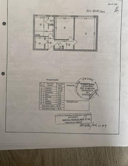 Giurgiului-Aleea Dolina-Apartament de 2 camere-decomandat
