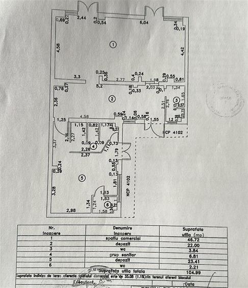 Spatiu comercial 105mp cu SUPER VAD zona C.Galati- Pta.Vidin vitrine stradala