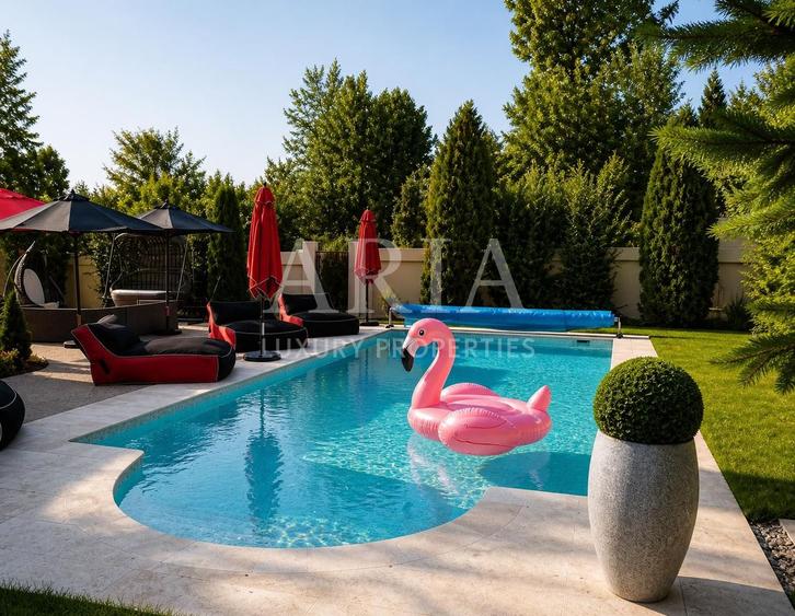 VILA SNAGOV WATERFRONT - PISCINA - PONTON 40M DESCHIDERE LA LAC