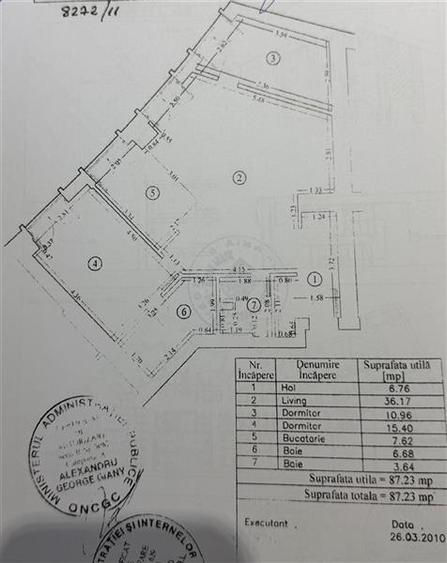 Vanzare apartament 3 camere cu 2 locuri parcare Ferdinand-Iancului