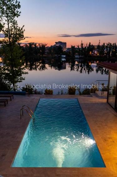Baneasa lake House 340sqm, swimming pool, lake side deck - 35