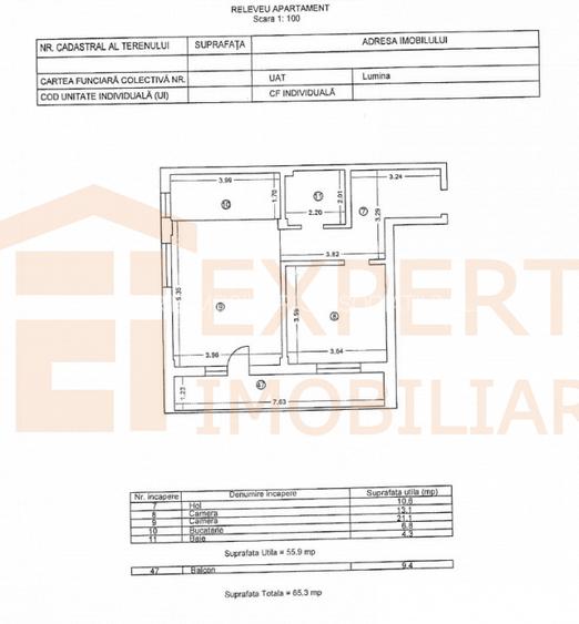 Apartament 2 camere, zona Lumina, mobilat, centrala gaze, loc parcare - 2