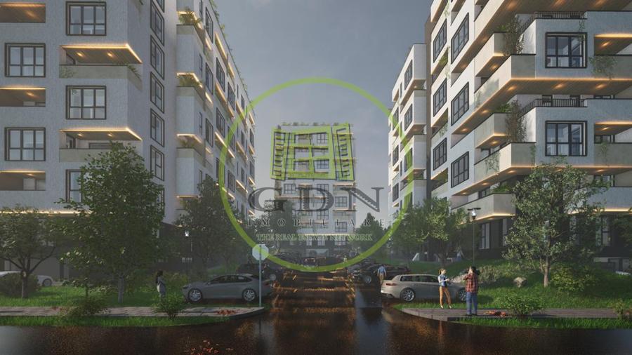 Apartament semidecomandat, 65.80mp, cartier Cornitoiu, zona Liceul Bibescu