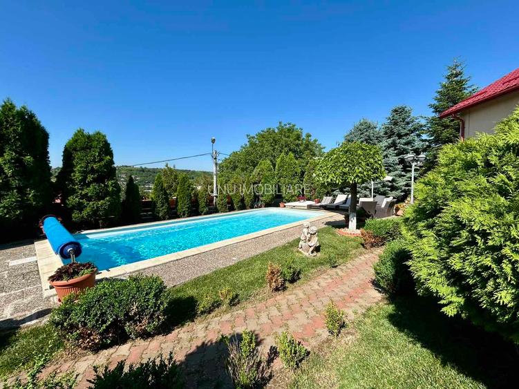 Vila de lux 310 mp construiti, cu piscina 40mp, Bucium Iasi, 1500mp teren, garaj foisor livada - 43