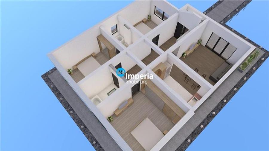 Casa plan parter de vanzare in zona Bucium Visan