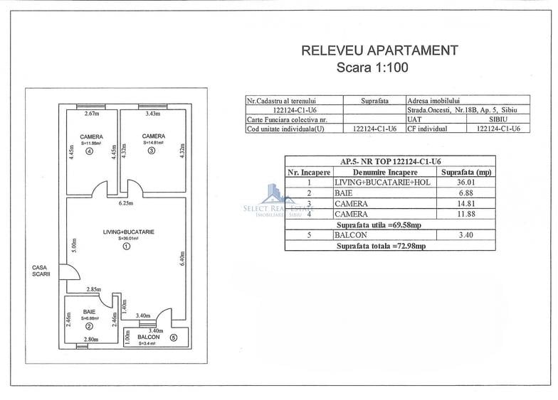 Apartament 3 camere \ curte privata \ Sibiu