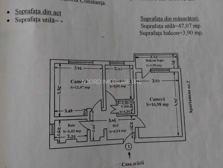 Aurel vlaicu-apartament 2 camere decomandat stradal - 12