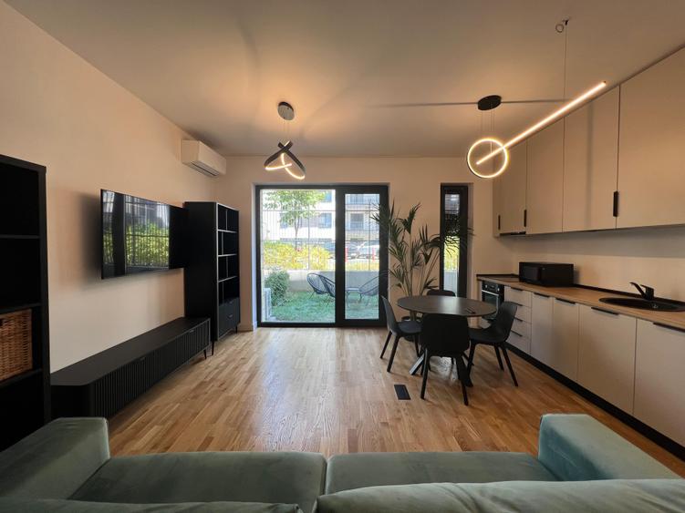 Studio + curte proprie - mobilat, utilat - Avalon Estate-Pipera