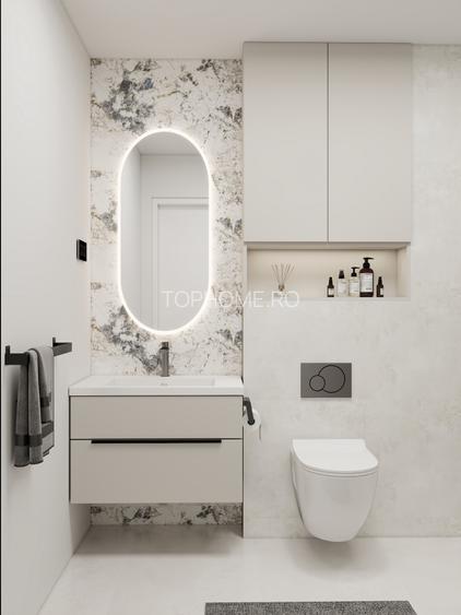 Apartament 3 camere, predare la cheie-7 minute metrou-Comision 0% -TVA inclus - 13