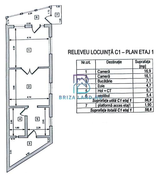 Soseaua Chitilei, zona Razelor, casa 2 corpuri, 6 camere, 4 bai, teren 213 mp - 33