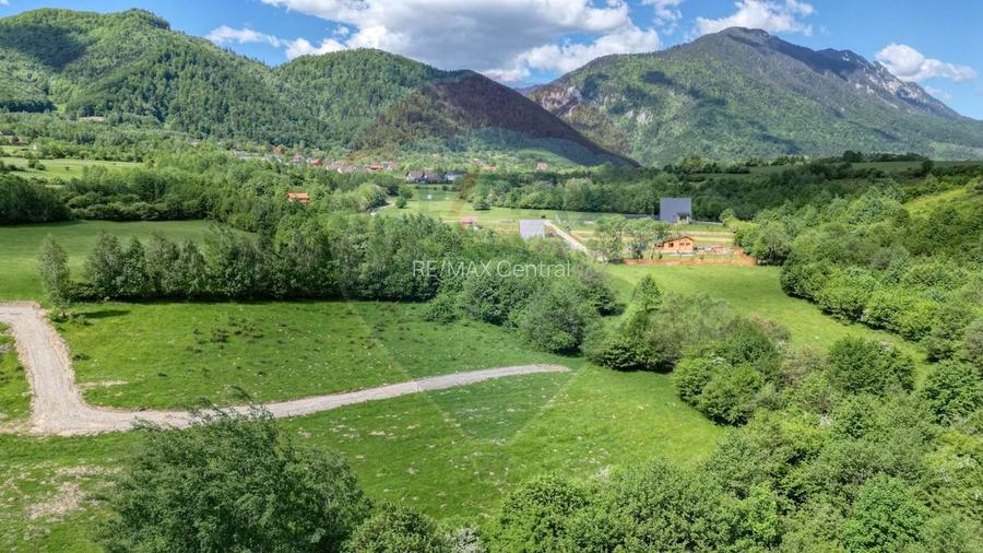 Teren 500mp Tohanita (intre castelul Bran si Zarnesti), padure + parau - 13