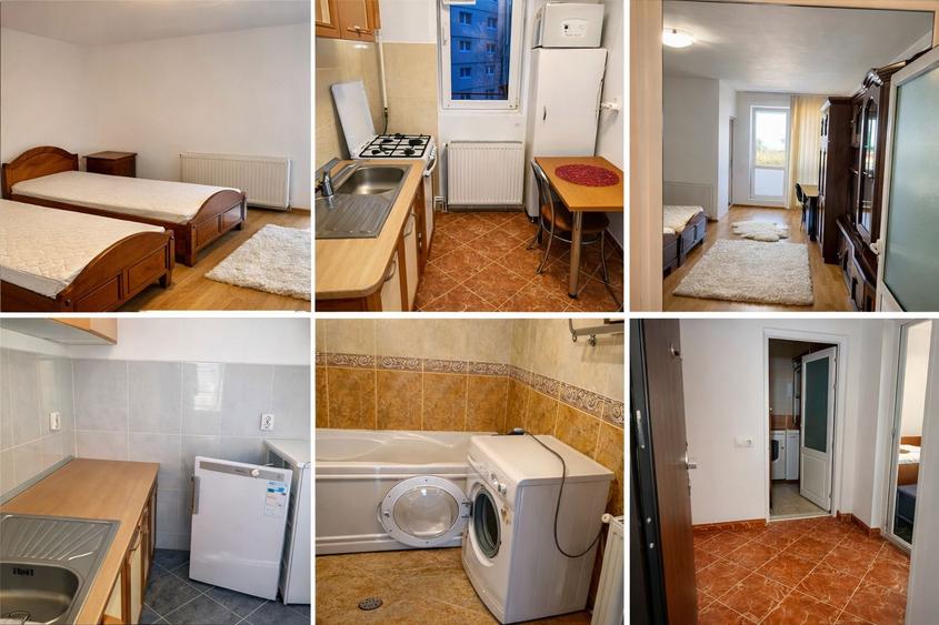 Apartament 1 Camera De Inchiriat | Parcare Inclusa | Balcon | Etaj 2\3 | UMF