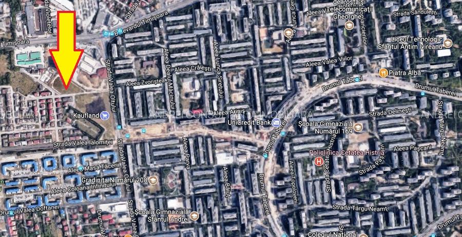Vanzare 6300 mp teren Sector 6 langa metrou Valea Ialomitei cu 600 Euro/mp - 2